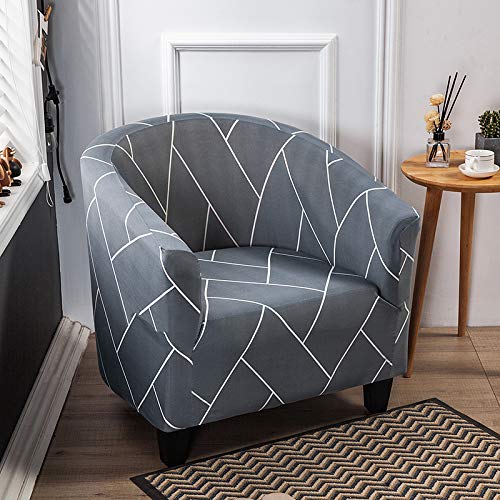MIFXIN-Tub-Chair-Slipcover-1-Piece-High-Stretch-Club-Chair-Cover-Elastic-Barrel-Chair-Armchair-Couch-Sofa-Furniture-Protector-for-Living-Room-Hotel-Pattern-01 MIFXIN Tub Chair Slipcover 1 Piece High Stretch Club Chair Cover Elastic Barrel Chair Armchair Couch Sofa Furniture Protector for Living Room Hotel Pattern 01