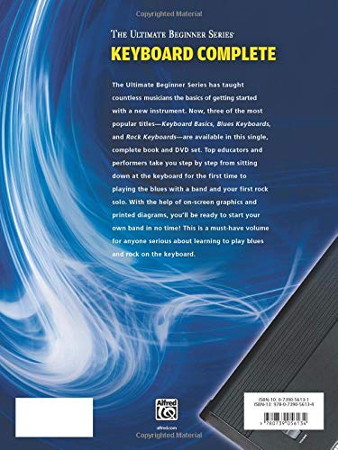 Ultimate Beginner Keyboard Complete: Learn Keyboard Basics, Blues, and Rock, Book & Online Video/Audio (The Ultimate Beginner Series) image 2 of 6 0739056131