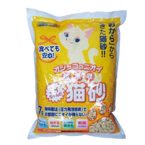 Amazon | 【国産】オシッコのニオイ 超吸収 ミィちゃんの猫砂 2つ穴