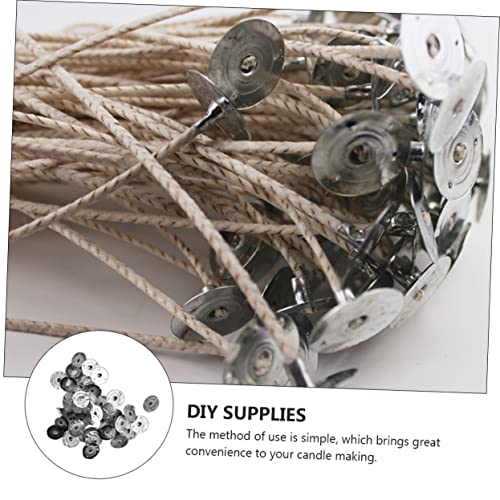 Base metálica para mechas de vela 800 unidades miniatura 3