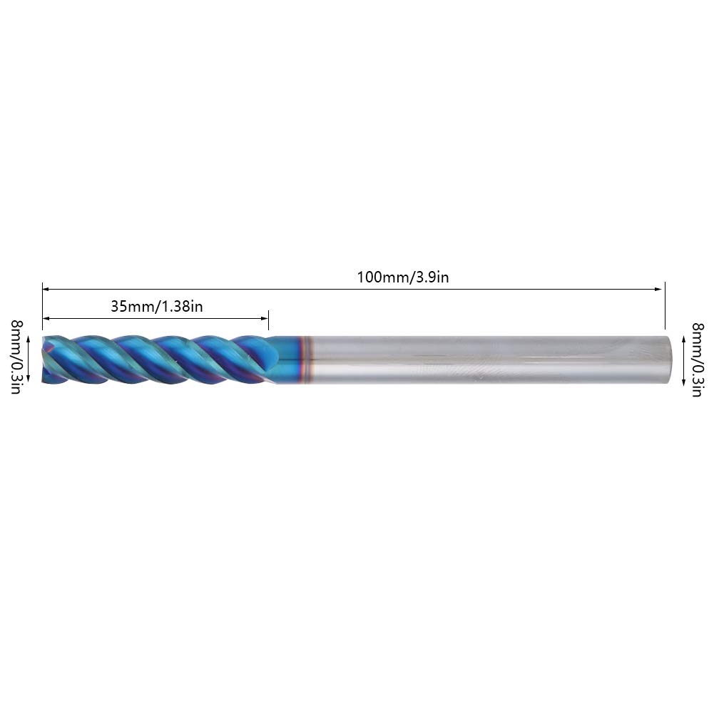 Machine Tools, Blue NACO Nano Coating CNC, High Working Efficiency
