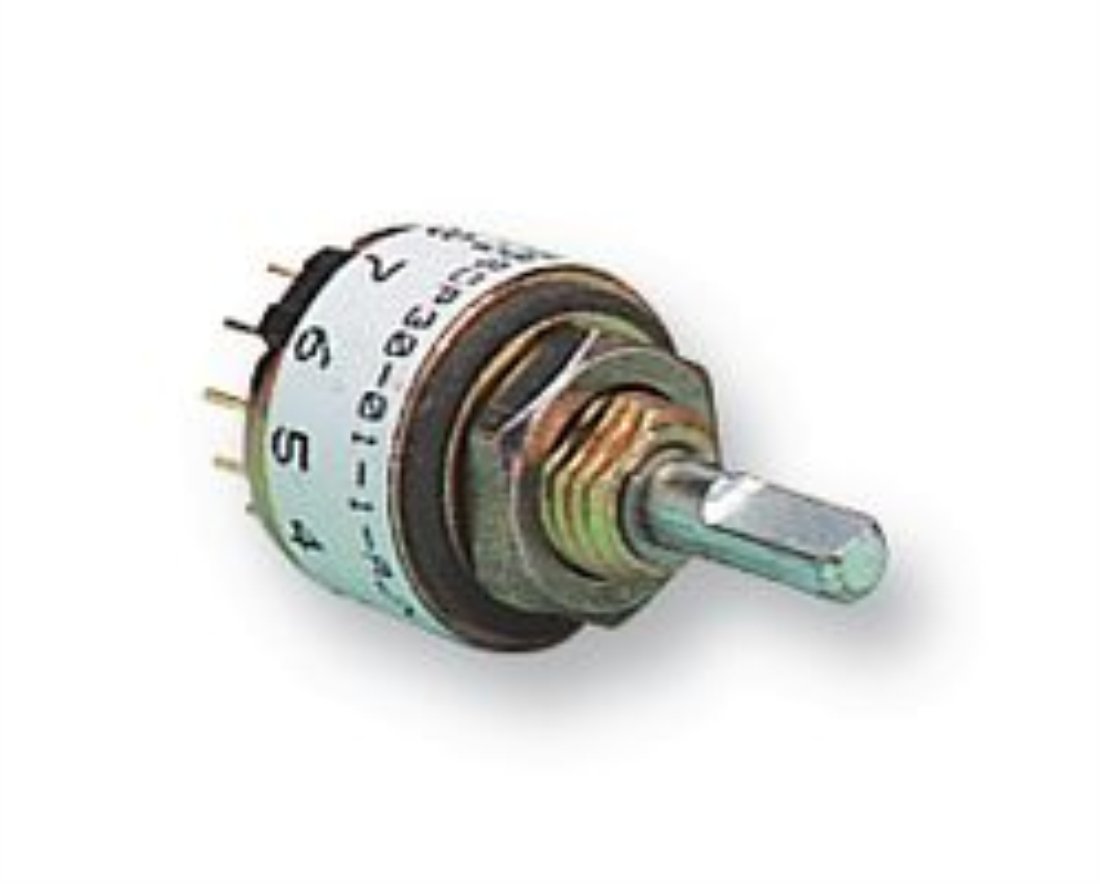 GRAYHILL - 56SDP30-01-1-AJN - Switch, Rotary, SP12T, 200mA, 115V