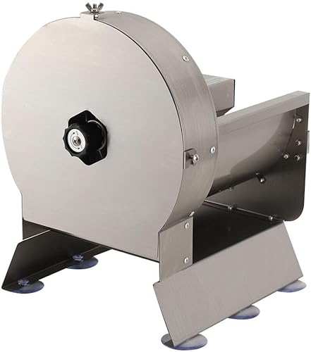 Cozyel Cortadora de cebolla comercial de 0.000-0.394 in Rebanadora de papas fritas Cortadora de batata Cortadora de tomate Máquina trituradora