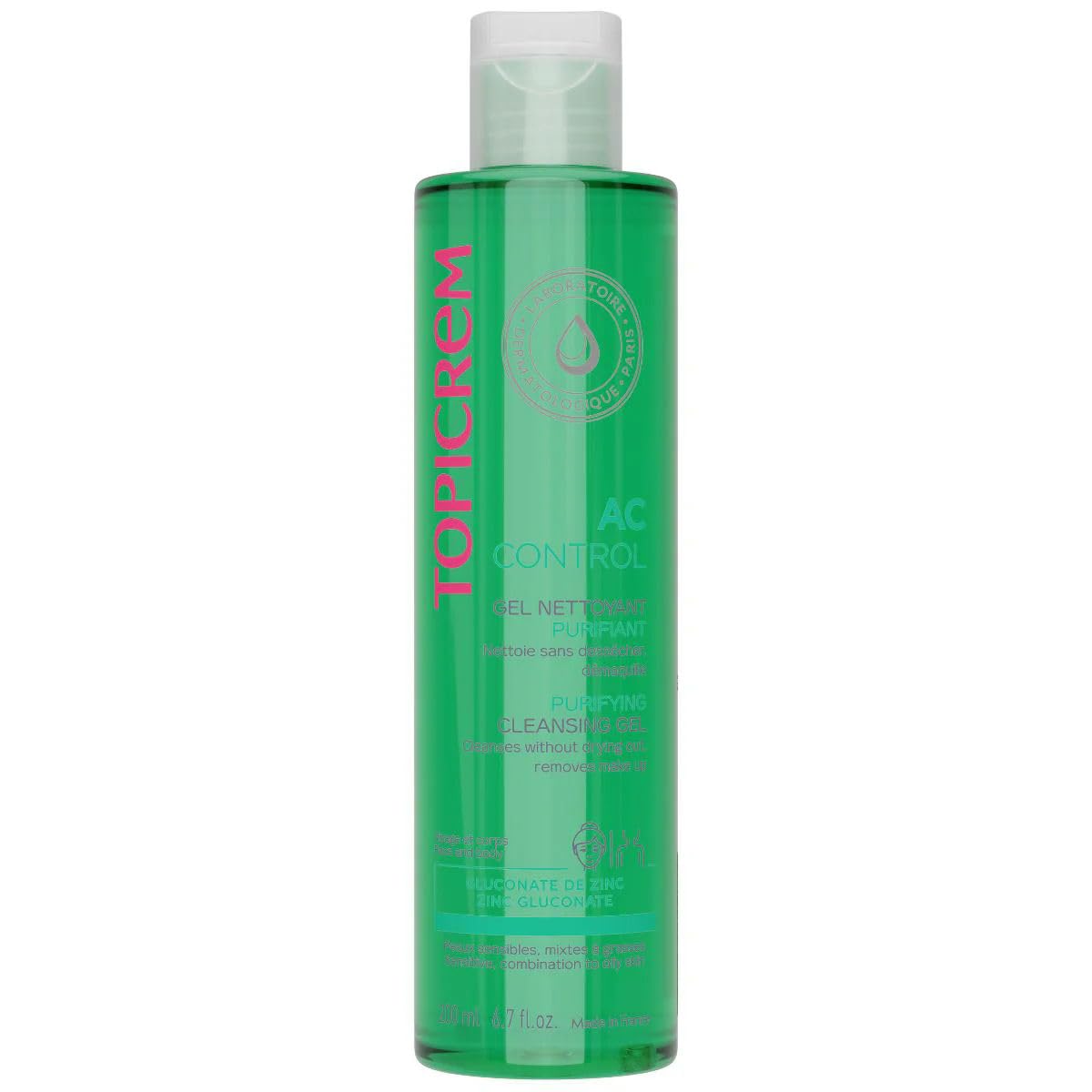 Topicrem Ac Purifying Cleansing Gel 200Ml