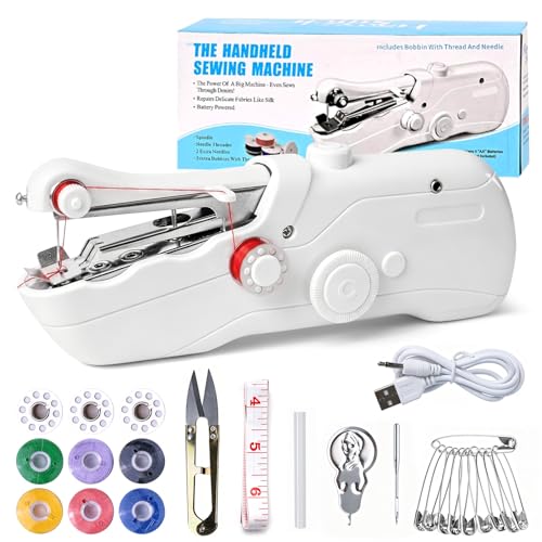 Hand Held Sewing Machine, Portable Sewing Machine For Beginners &
