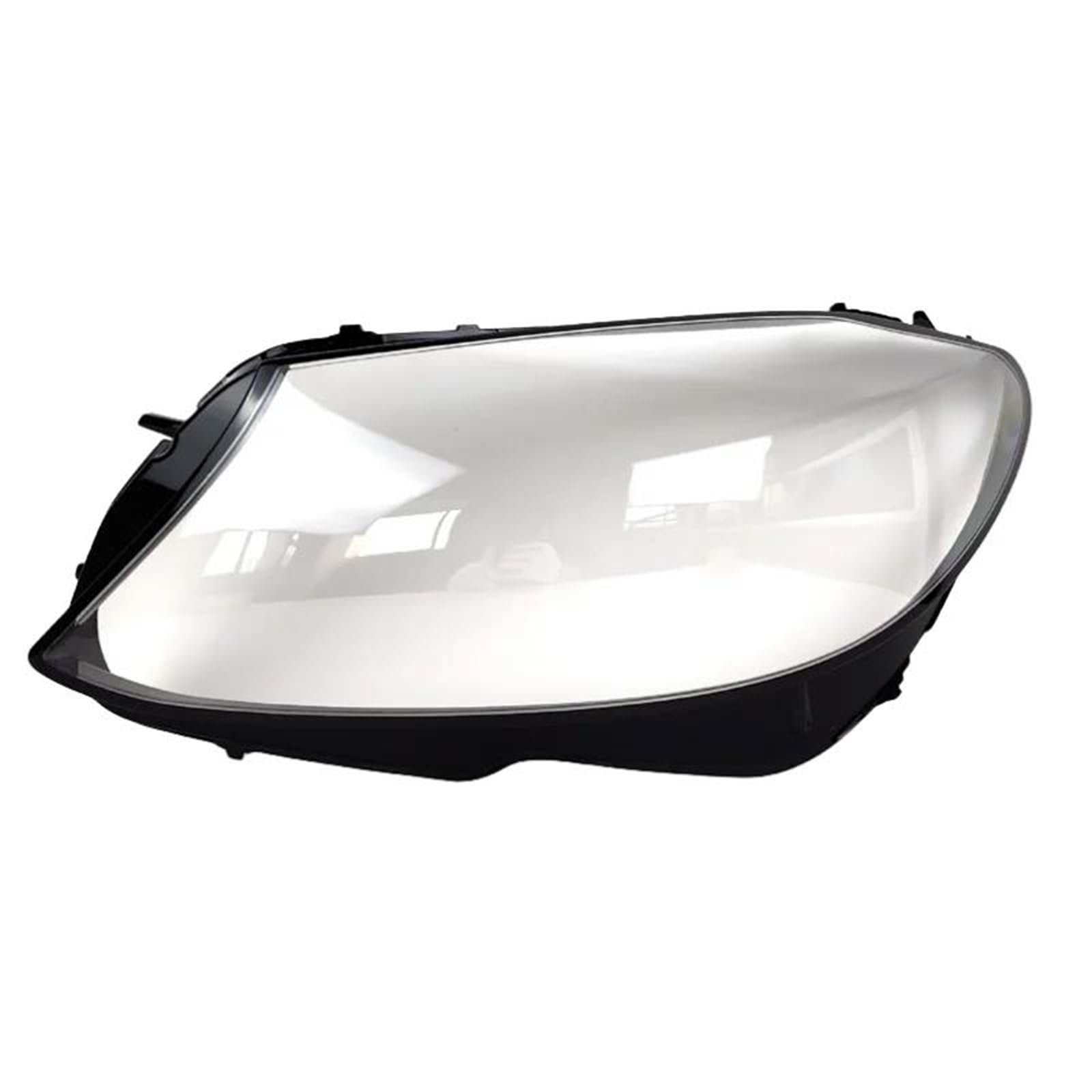 Copriobiettivo per Mercedes per Benz W205 2015 2016 2017 2018 Classe C C180 C200 C260L C280 C300 Paralume Luci Anteriori Trasparenti per Auto Coprifaro(Sinistra)
