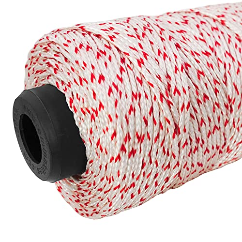 Emma Kites 300Lbs 500Ft Braided Dacron Polyester String Cord Spool Kite Line For Large Kite Flying Outdoor Tactical Craft Low Stretch Heavy Duty #TOP2