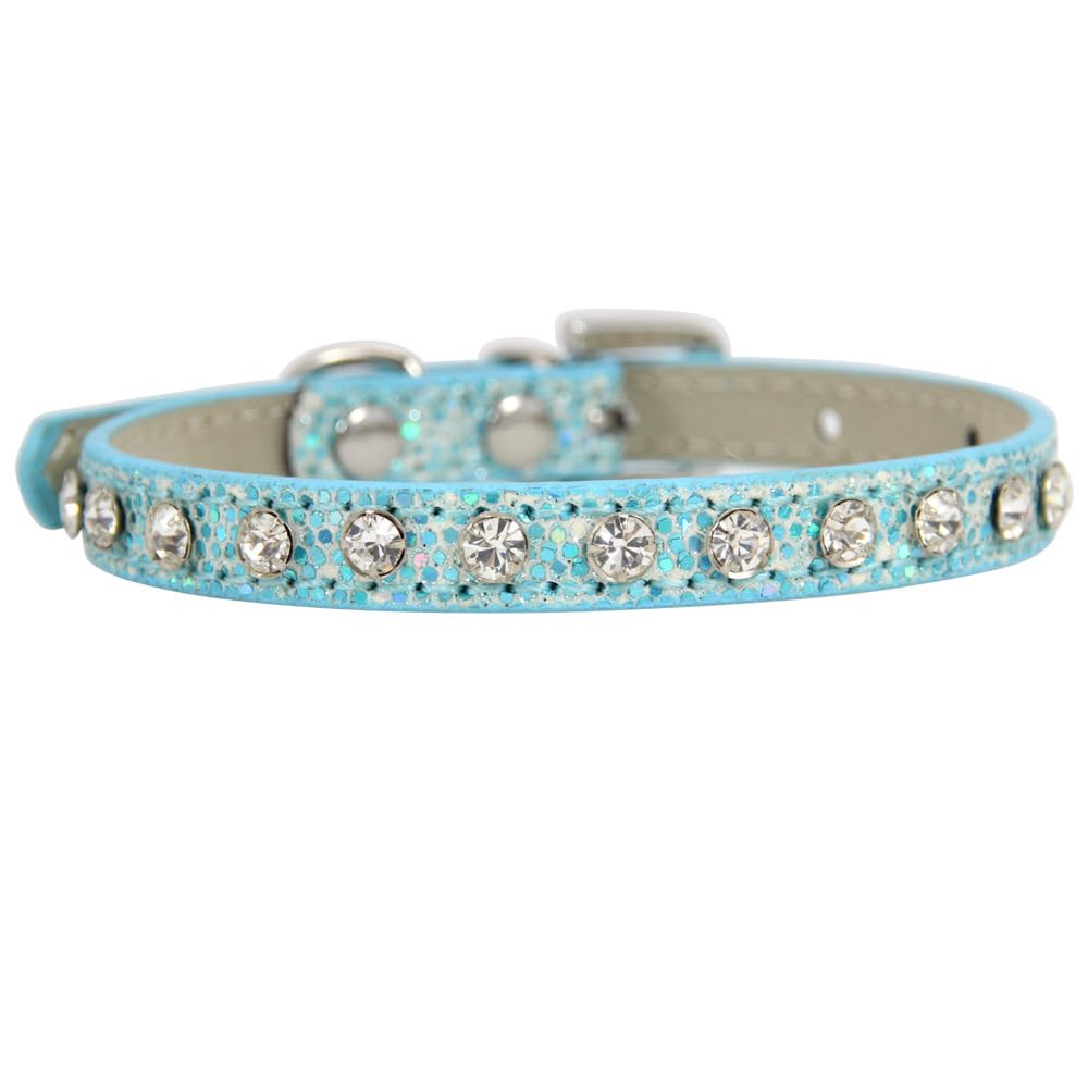 Collar de gato con diamantes suave y flexible para mascotas