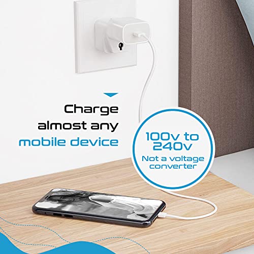 Ceptics Travel Adapter With Types A-M Plugs, Travel Plug Adapter Set Compatible With Power Sockets In All Continents, Compact World Travel Adapter, International Plug Adaptor Kit, Set Of 12,Gp-12Pk #TOP5