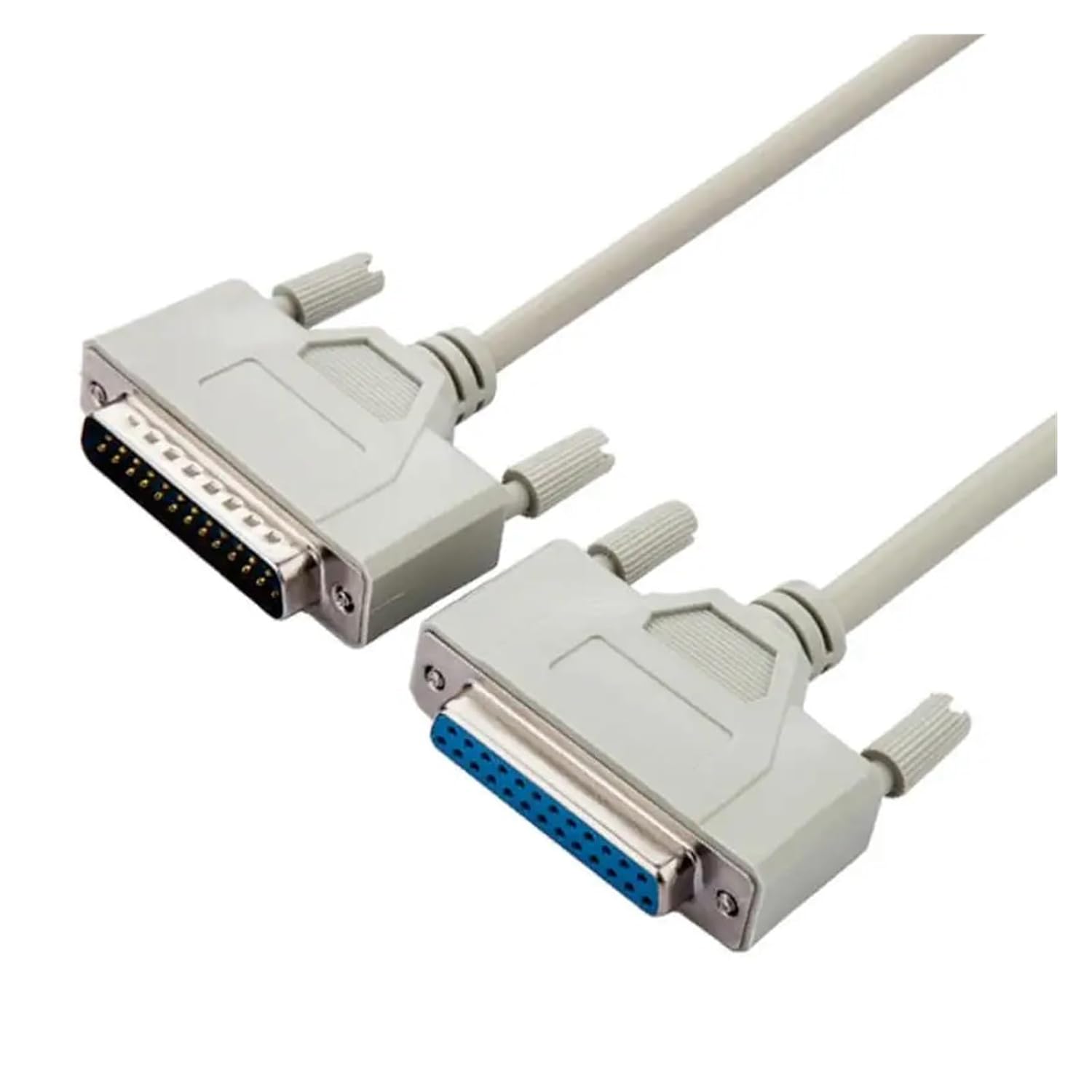 DB25 Parallel Printer Cable Male to Female, 25-Pin LPT Extension Cord for Laser Printer Scanner Legacy Device(5m,Male-Male)