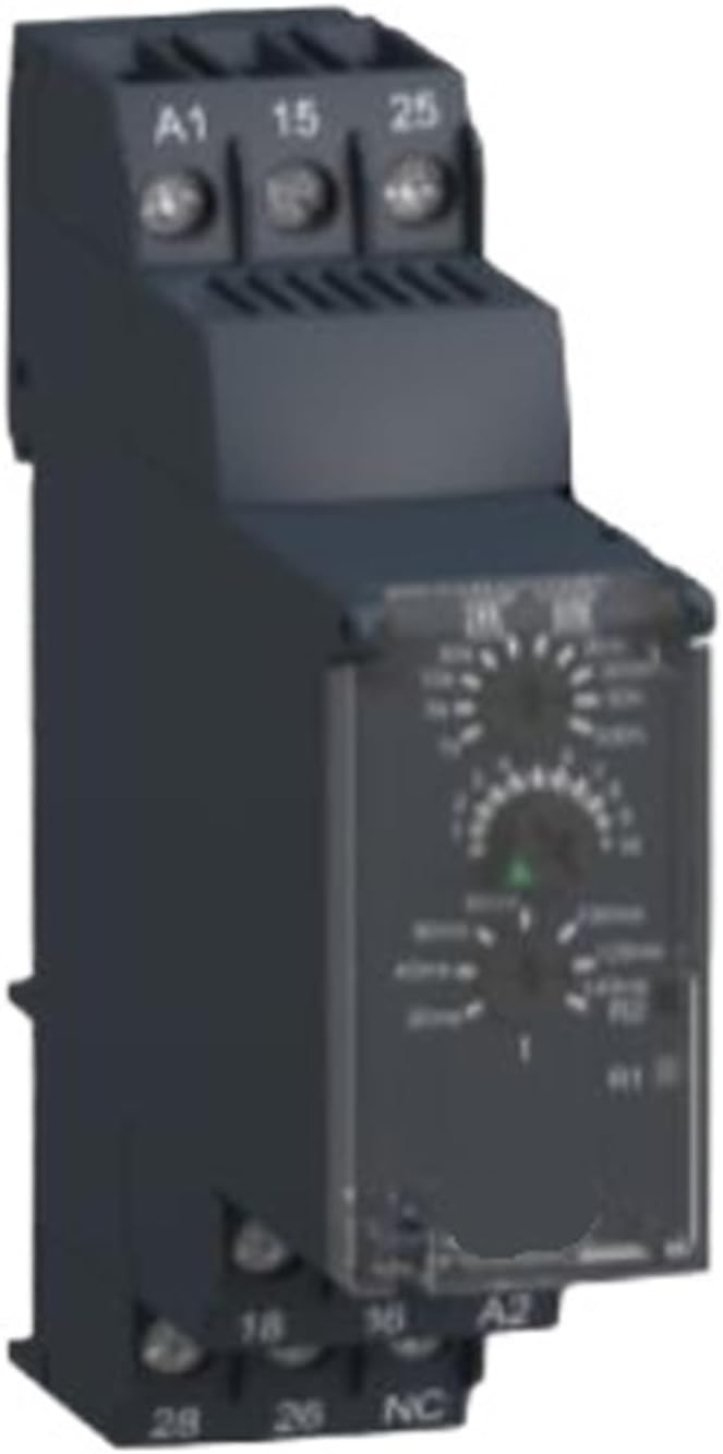 RE7YA12BU RE22R2QTMR Modular Timing Relay 8 A 0.05 s…300 h 2 CO 24...240 V AC/DC