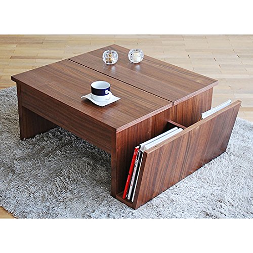 モリタインテリア TONO リビングテーブル デスク 引出 ウォールナット