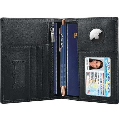 STAR VISTA Phoenix Leather Passport Holder