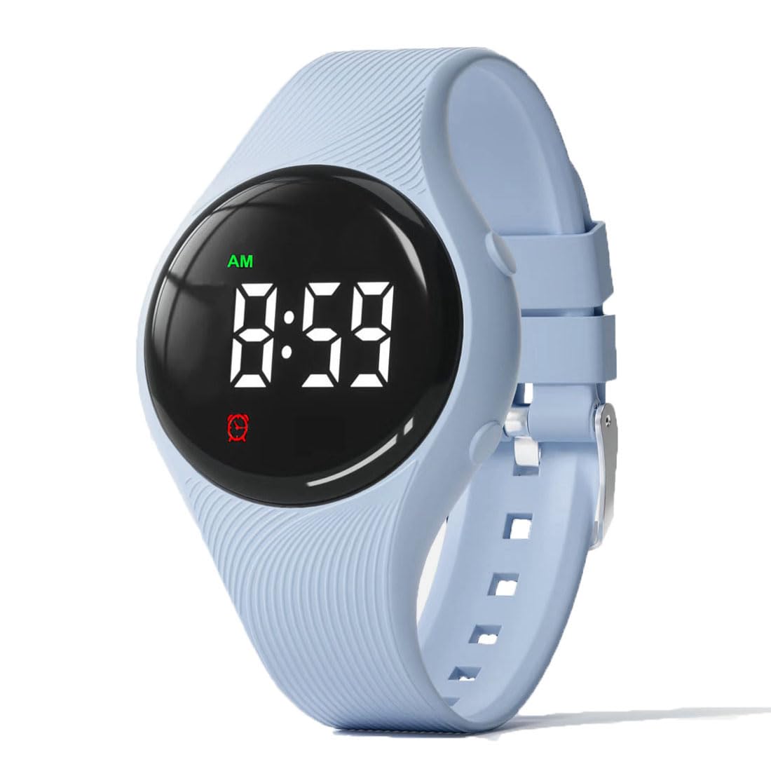 e-vibra Potty Training Watch, Water Resistant Silent Vibrating Alarm Wristband, Rechargeable Medical Reminder Watch