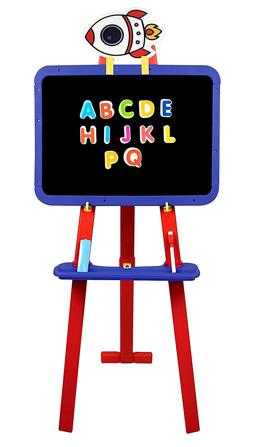 Youreka Space Learning Easel with 2 Side Magnetic Writing Board Includes Magnetic Letters & Numbers for Kids Age 3Y+ (B0924SJH8Z) Amazon Price History, Amazon Price Tracker