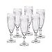 Produktbild 6 X Sektglas Sektkelch Champagnerglas Miss Desiree 130 ml Transparent Kristallglas 18,5 cm