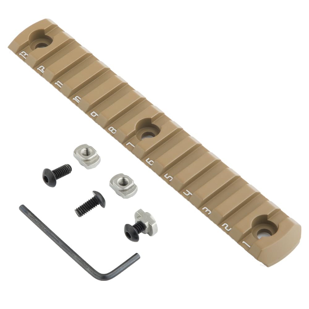 Buy TuFok Picatinny Rail Section for Mlock - Thin 0.27in Height Rail ...