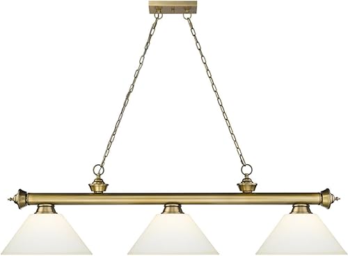 Miniatura 4 de Cordon - 3 billares ligeros en estilo tradicional y clásico, 18.75 pulgadas de alto y 14 pulgadas de ancho