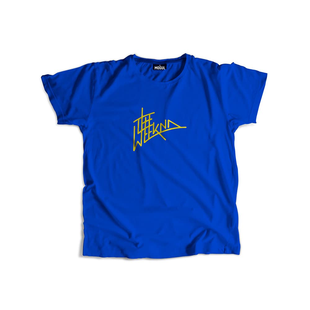 Mogul The Weeknd Yellow Logo Unisex Round Neck Tee