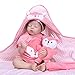 Réincarné Dolls- 20 Pouces / 50Cm Réincarné Enfant en Bas Âge Baby Girl Vrai Vie Les Bébés Reborn Nouveau-Né du Sommeil Silicone Souple Jouets Cadeaux pour Les Enfants