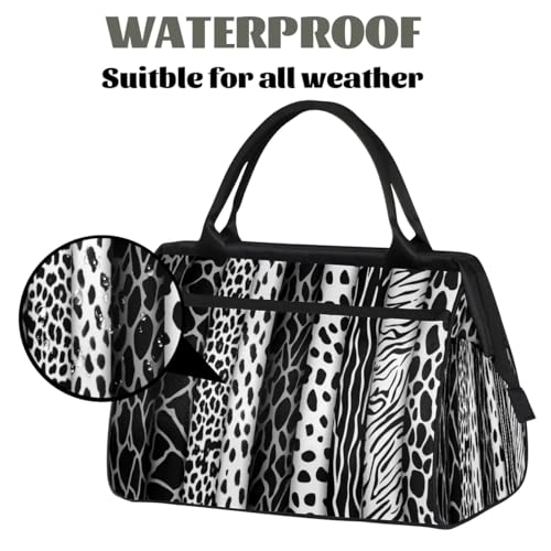 Bolsa de viaje de 24L con estampado animal ideal para tus escapadas de fin de semana y gimnasio 3