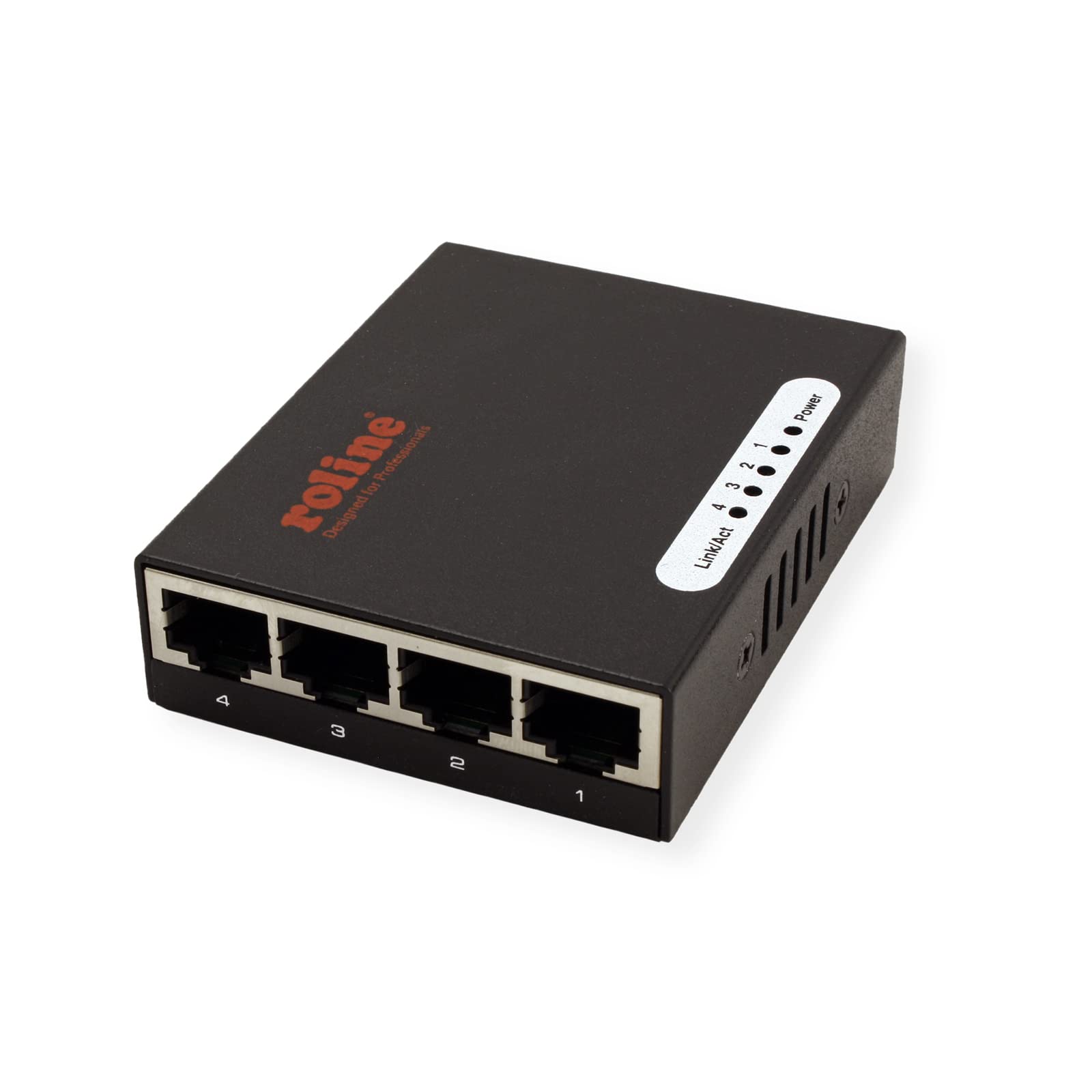 ROLINE Switch Gigabit Ethernet, Pocket, 4 ports - Commutateurs réseaux (Pocket, 4 ports, Full duplex)