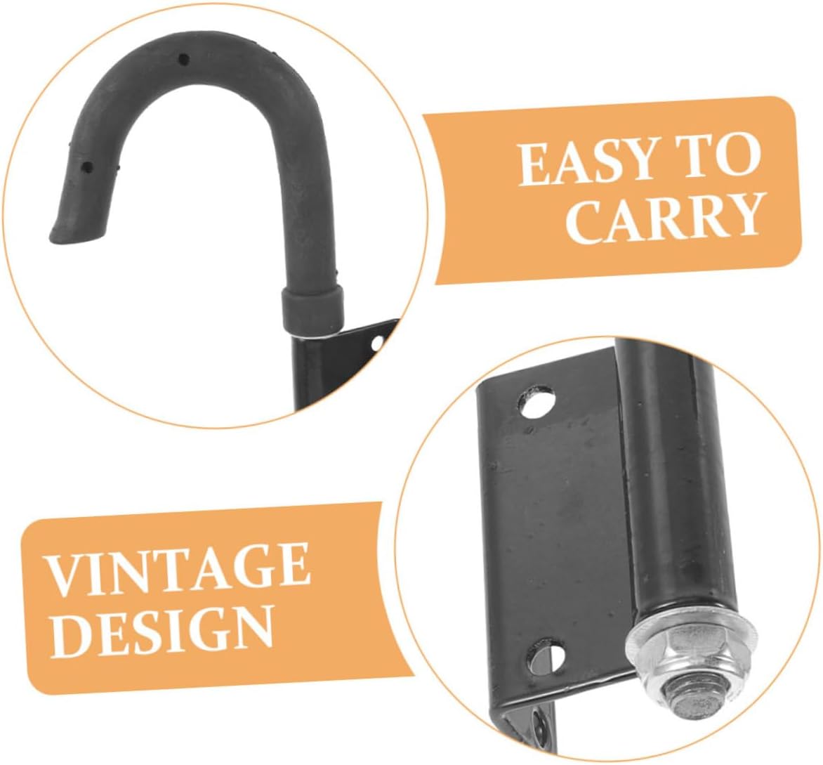 2pcs Heavy Duty Extension Ladder Roof Hooks -Fall Design for Stabilizing Ladders Roofs and Gutters Construction for Outdoor Use