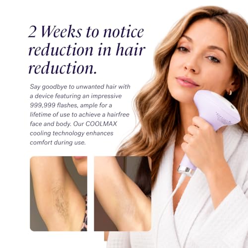 Image of MICHAEL TODD BEAUTY - LUMOS Laser IPL Hair Removal Device for Women and Men, 50F CoolMax Technology, 999,999 Flashes, 3 in 1 with Skin Sensor for Nearly Painless, Permanent Hair Removal
