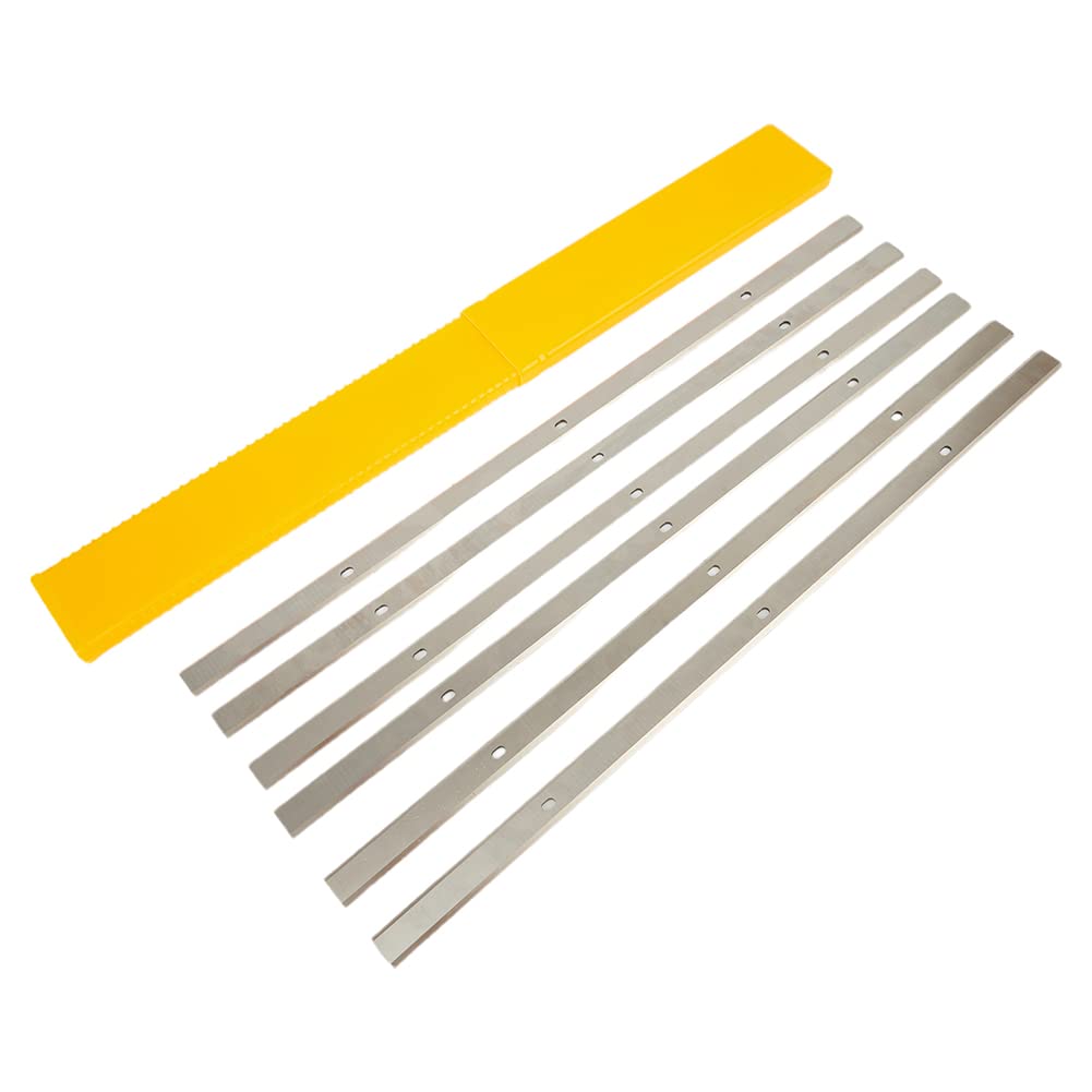 Cuchillas cepilladoras de corte de doble filo for DH330 DH316 HSS, Kit de acero de alta velocidad, juego portátil de herramientas duraderas, 6 uds.