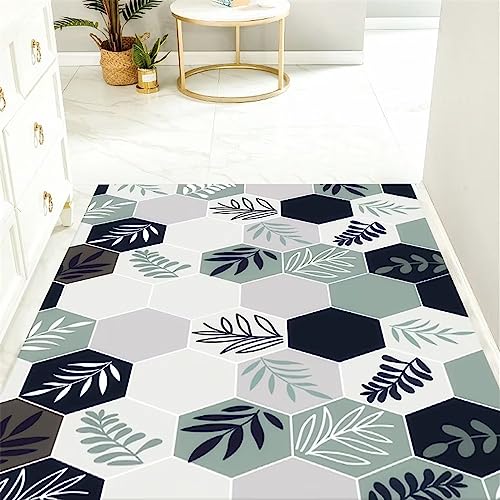 Tapis de salon vert pour une ambiance nature dans la chambre