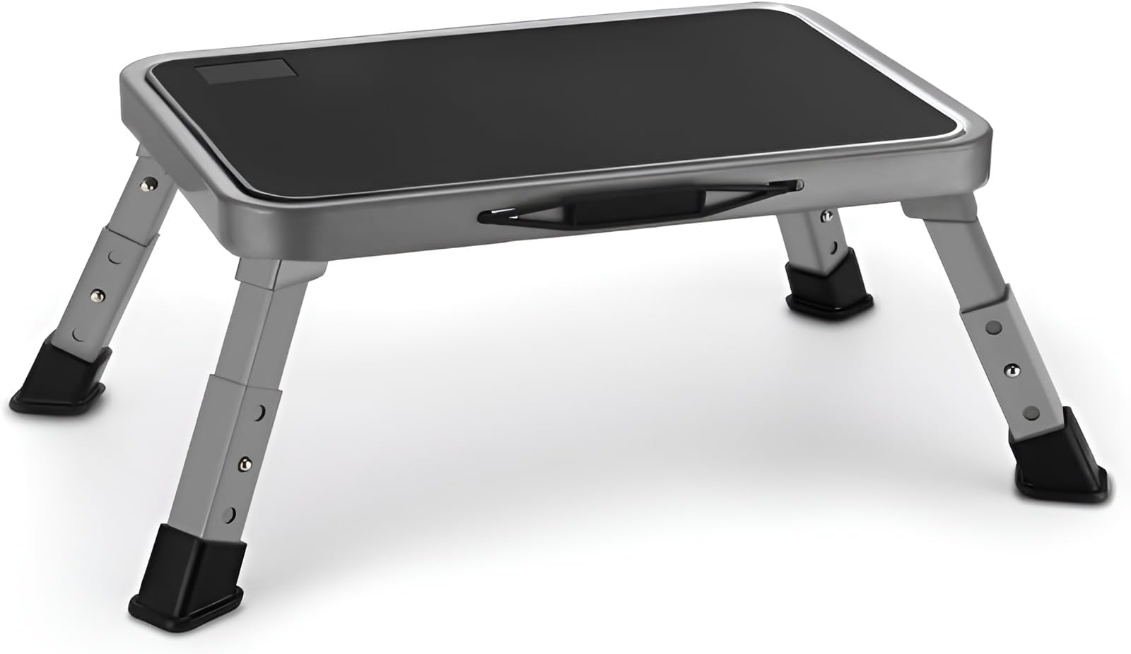 Jocauto Foldable Step Stool, Adjustable Step Stool with a Non-Slip Platform, Step Ladder with Thick Rubber Feet for Adults or Children in Kitchen, Bedroom, Office, Rv, 330 Lbs Capacity