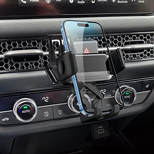 BIXUAN 2023 HRV Accessories Car Phone Holder Mount Design for Honda HR V 2023 Air Vent Clip Upgraded Car Gravity Cell Phone Holder Cradles Mobile Phone Vent Mount for Car Auto Navigation Bracket