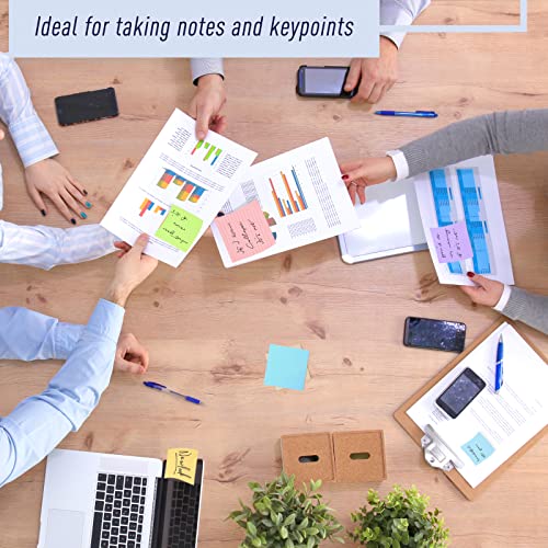 Eoout Sticky Notes Set, 15 Pack Pastel Colored Self-Stick Pads, Super Sticking Power Memo Pads For Notebook Home School Office Supplies #TOP3