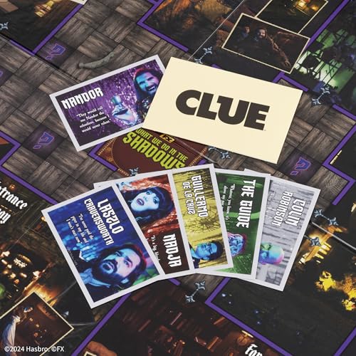 CLUE: Juego de mesa inspirado en la serie FX What We Do in The Shadows miniatura 7
