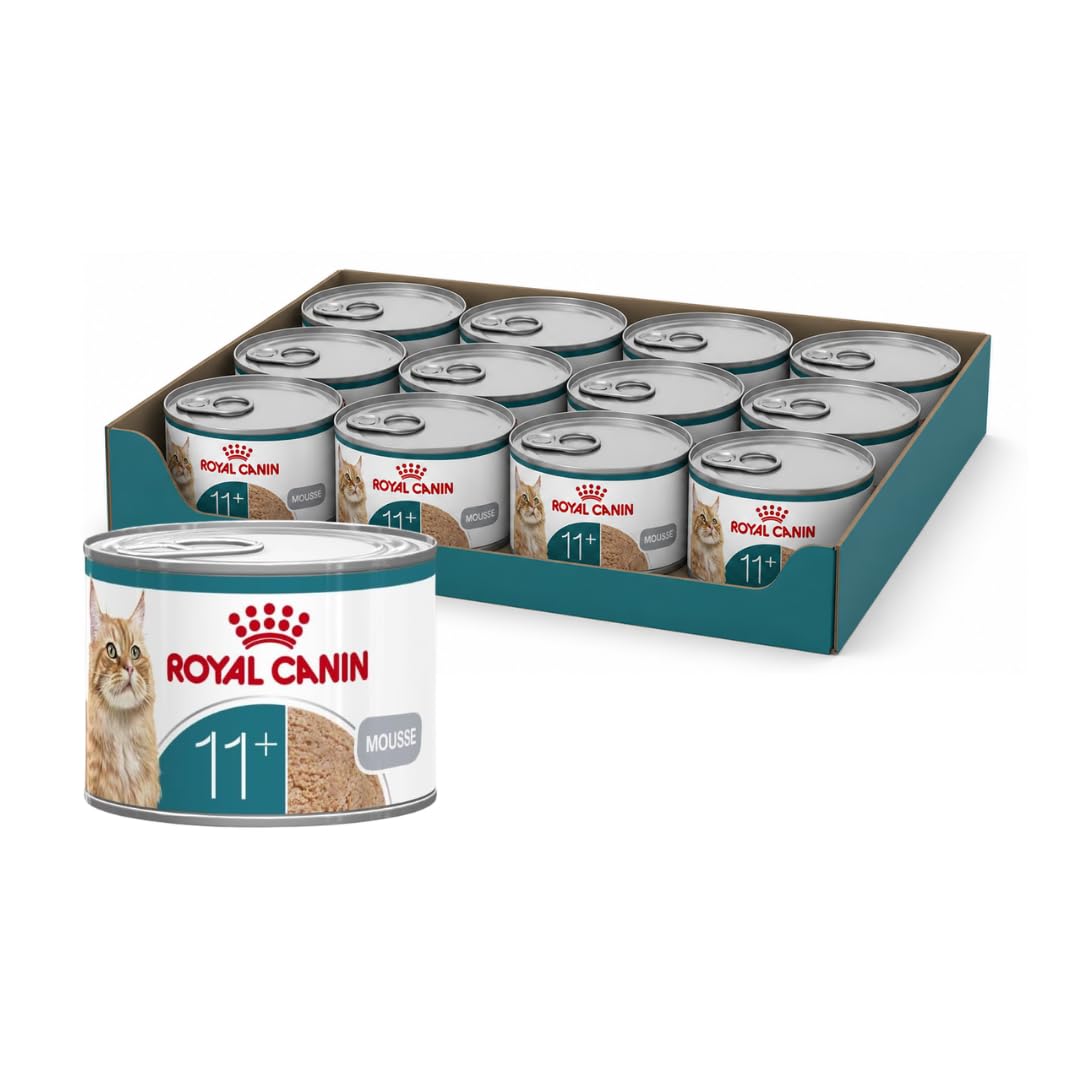 ROYAL CANIN Ageing 11+ Airlift Loaf | 12 x 85 g | Aliment Complet pour Chats âgés | avec EPA & DHA