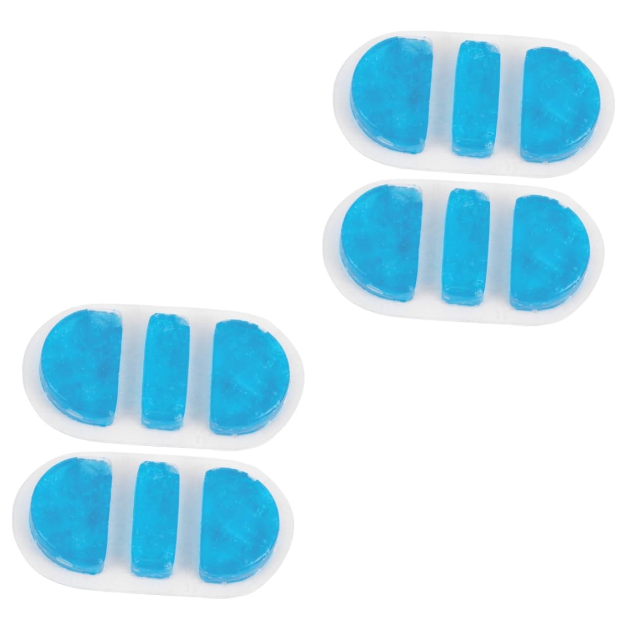 FOMIYES Borsa Per Il Ghiaccio In Gel Per Ponte Nasale Da 4 Pezzi Sacchetti Per Ghiaccio In Tpu