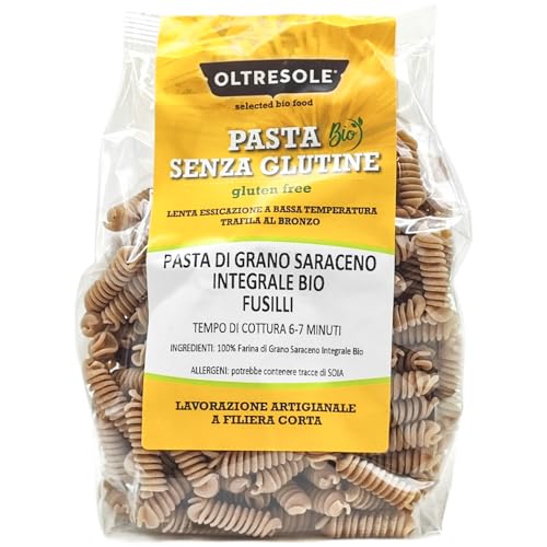 Oltresole - Pasta di Grano Saraceno Integrale Biologica, gluten free,