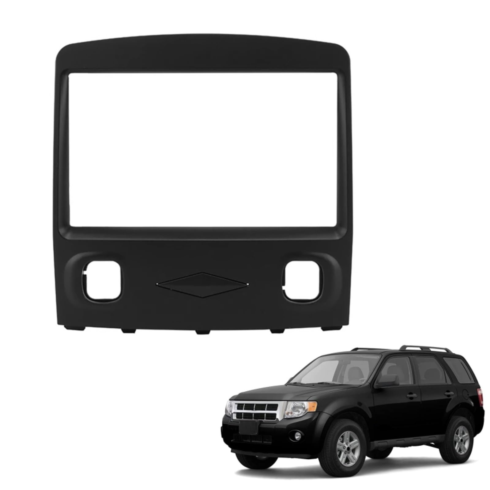 Car Stereo Fascia,Fit For Ford,for Escape | 2008-2010 2Din DVD Radio Plate Adapter Mounting Dash Bezel Trim