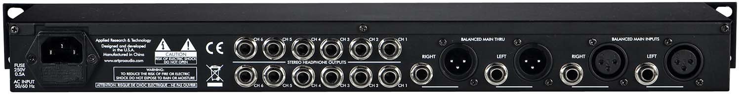 ART エー・アール・ティー 6CHヘッドホン・アンプ HeadAmp 6 9999-08127-3__01613.1535638965