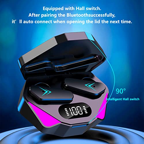 Bluetooth-koptelefoon TWS Draadloze hoofdtelefoon Ruisonderdrukking Headsets Stereo-oordopjes, geschikt om naar muziek… - Image 8