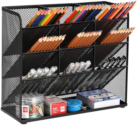 Timotech Organizador de Escritorio de Malla, Soporte Multifuncion...