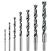 Steelex D4563 HSS Brad Point Set, 7 Piece