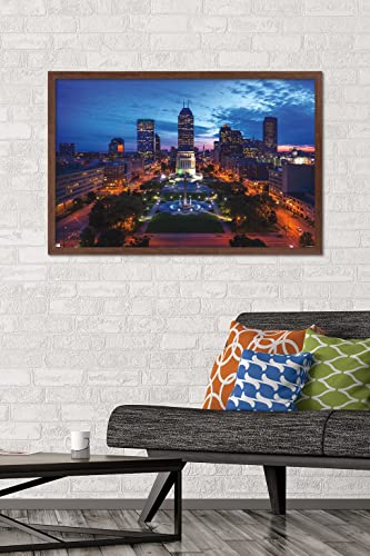 Poster mural Indianapolis idee cadeau originale pour passionne architecture - 2