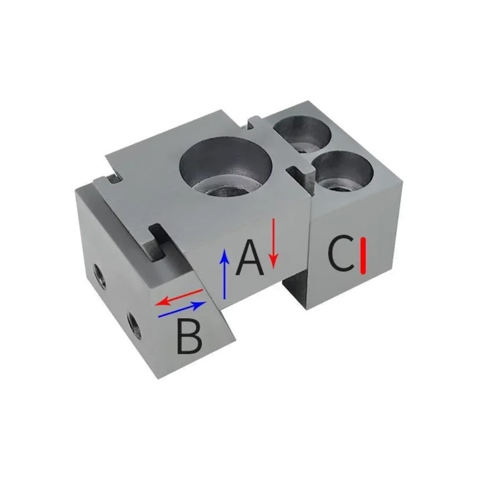 Cale de montage CNC en acier