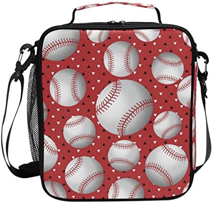 Girls Panda Lunch Bags Cute Pink Heart Large Insulated Lunch Box Tote Bag Cold Thermal Freezable Shoulder Strap for Kids Teen School Work