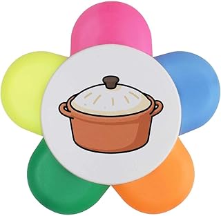 Azeeda 'Dutch Oven' Flower Shape Highlighter ...