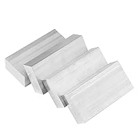 Vista 5 de 4 PCS 4 pulgadas, barras de aluminio, barra de aluminio cuadrada, stock de barra de aluminio, por GENHAKON