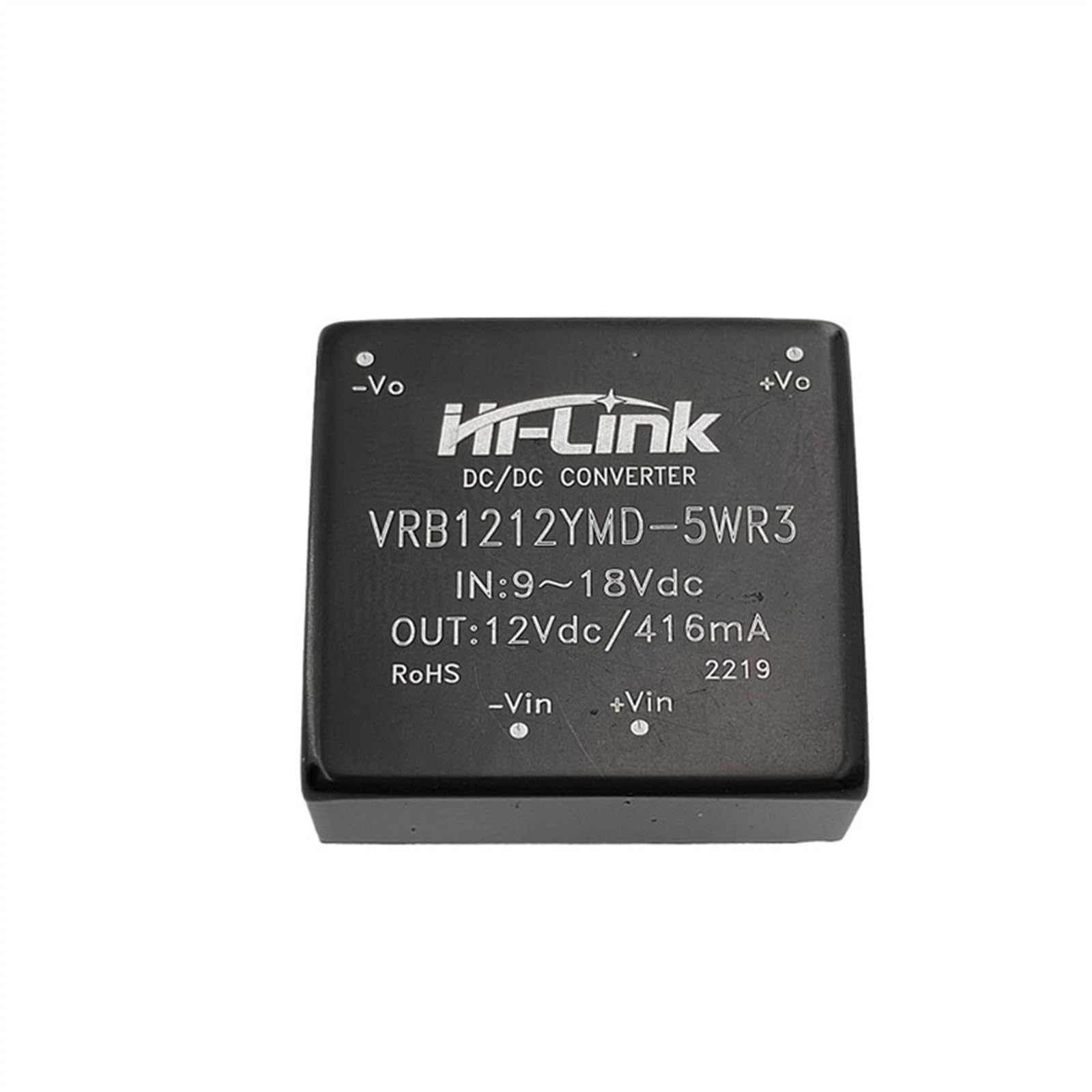 Convertisseur alimentation VRB1212YMD-5WR3 pour stabiliser le courant 12V 5W