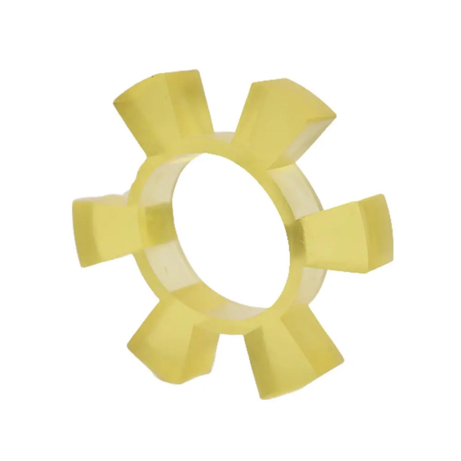 10 piezas de almohadilla de poliuretano tipo T, anillo elástico hexagonal, cojín de acoplamiento for bomba de agua, almohadilla for rueda, bloque elástico de goma Eje ajustable(T108)