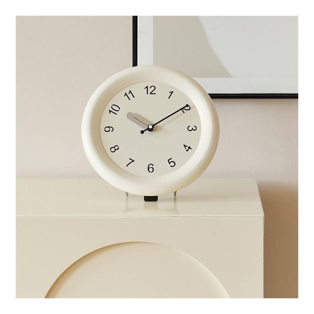 Wecker, Schreibtischuhr Mehrfarbig 30x30,5cm(White)
